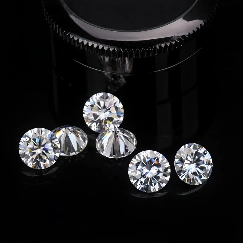 10pcs Brilliant Cut CZ Stones for Jewelry Making 024inch