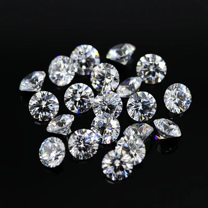10pcs Brilliant Cut CZ Stones for Jewelry Making 024inch
