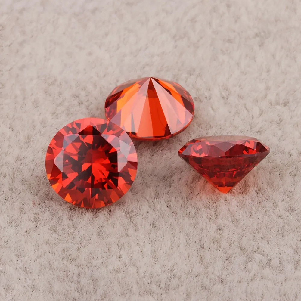 10pcs Brilliant Cut CZ Stones for Jewelry Making 024inch
