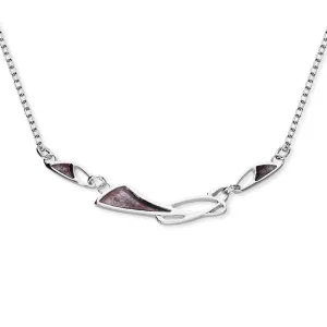 Art Nouveau Silver Necklet EN108