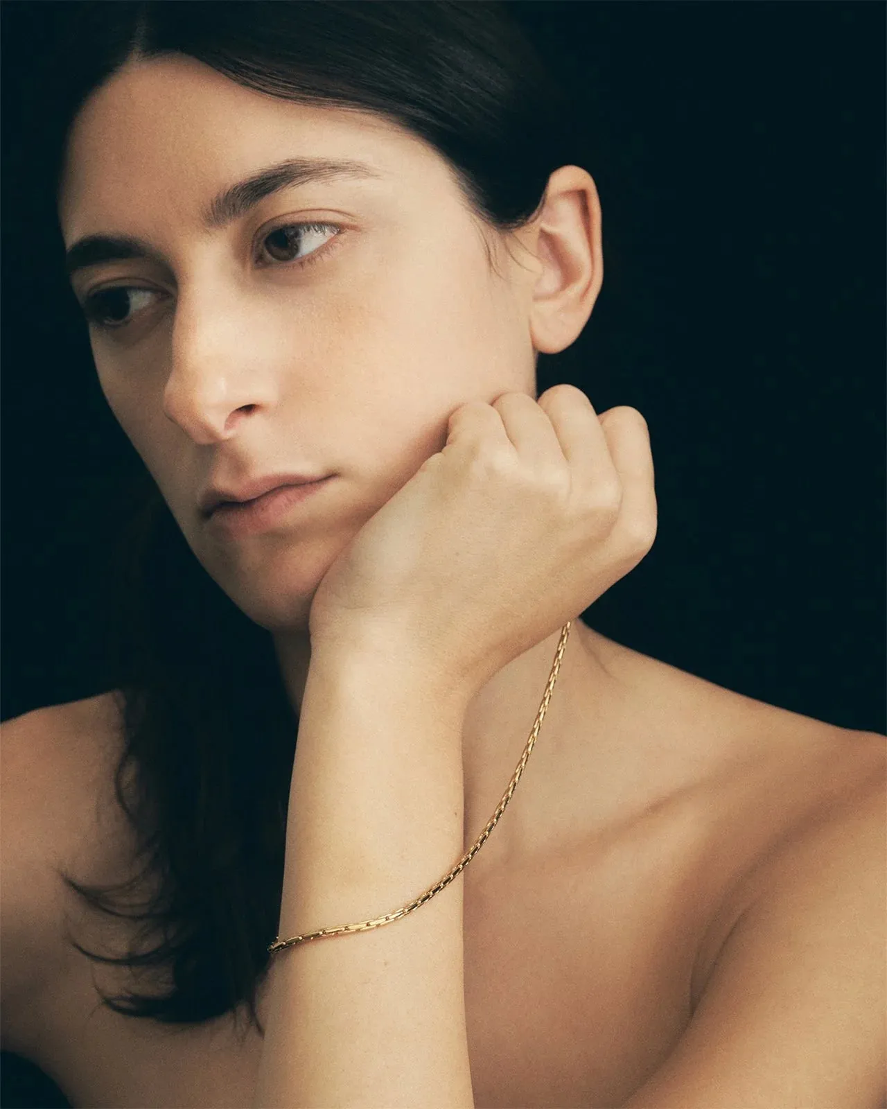 Caria Necklace Small- Gold