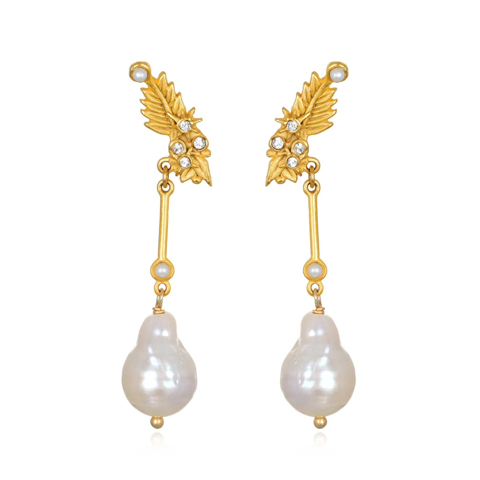 Charmion Pearl Drop Earrings