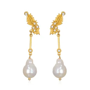 Charmion Pearl Drop Earrings