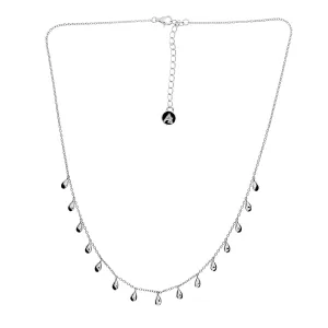 Cloudburst Raindrops Necklace