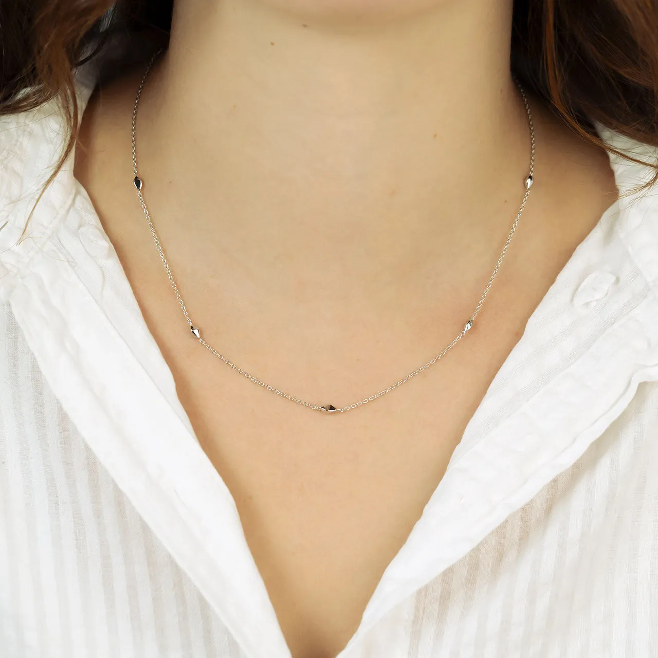 Cloudburst Seven Raindrops Necklace