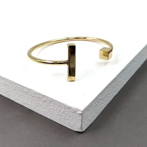 Contemporary open bar bangle