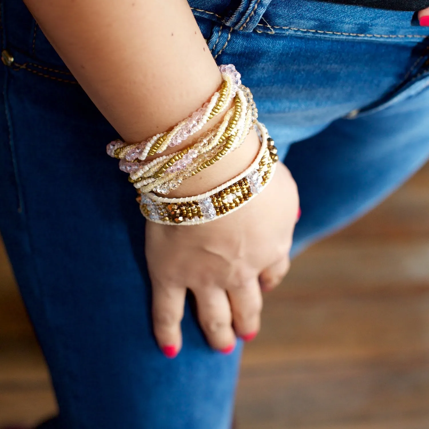 Crystal Wrap Bracelet/Necklace