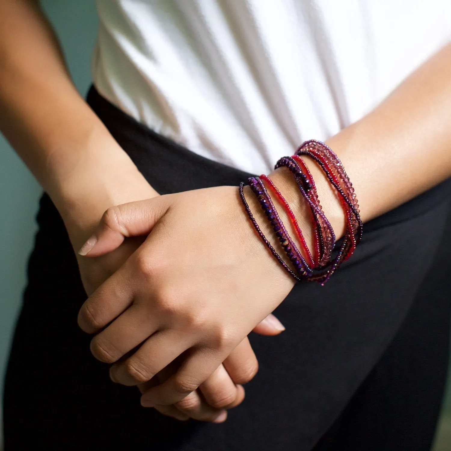 Crystal Wrap Bracelet/Necklace