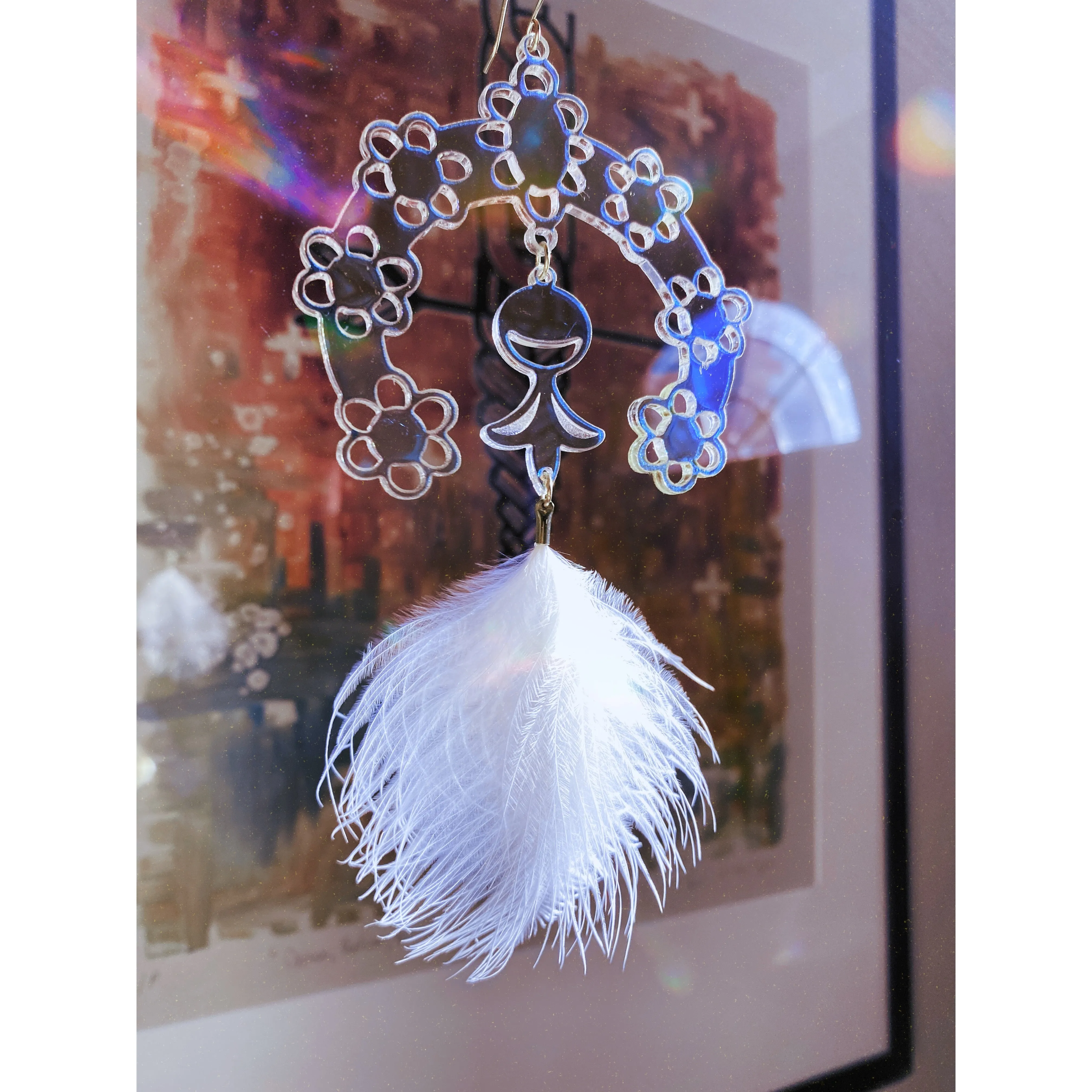 Daisy Naja With Feathers