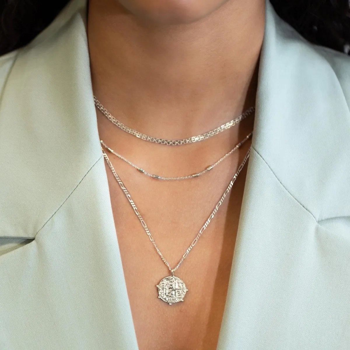 Grecian Coin Necklace