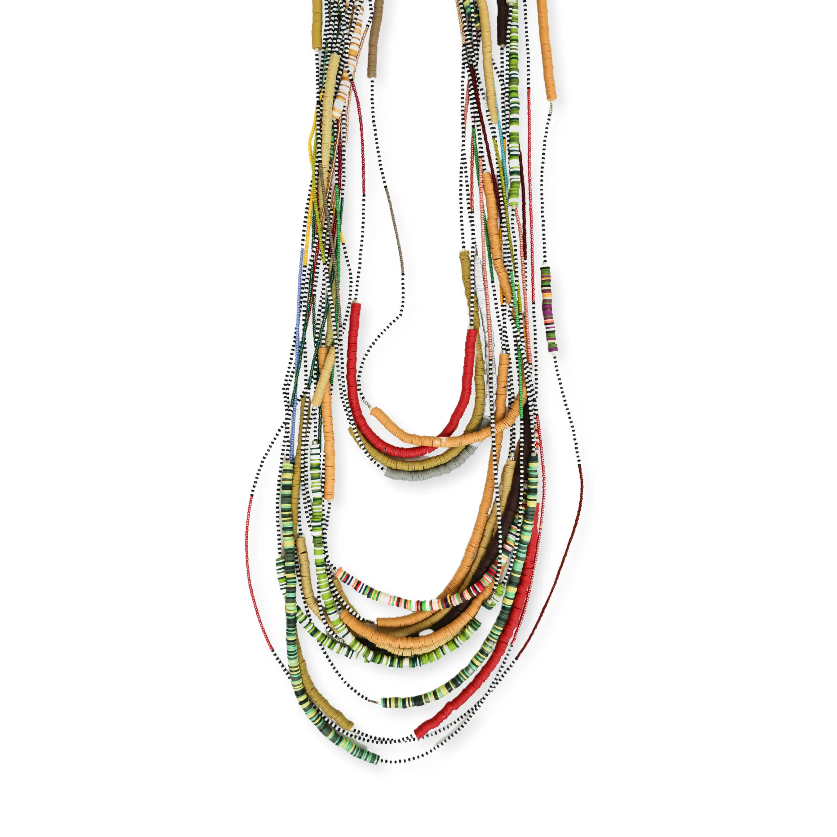 Necklace Beaded 64cm-Various Designs
