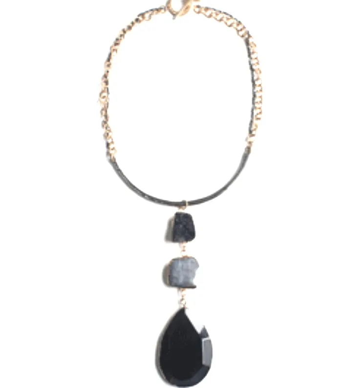 Semi Precious Stone Necklace