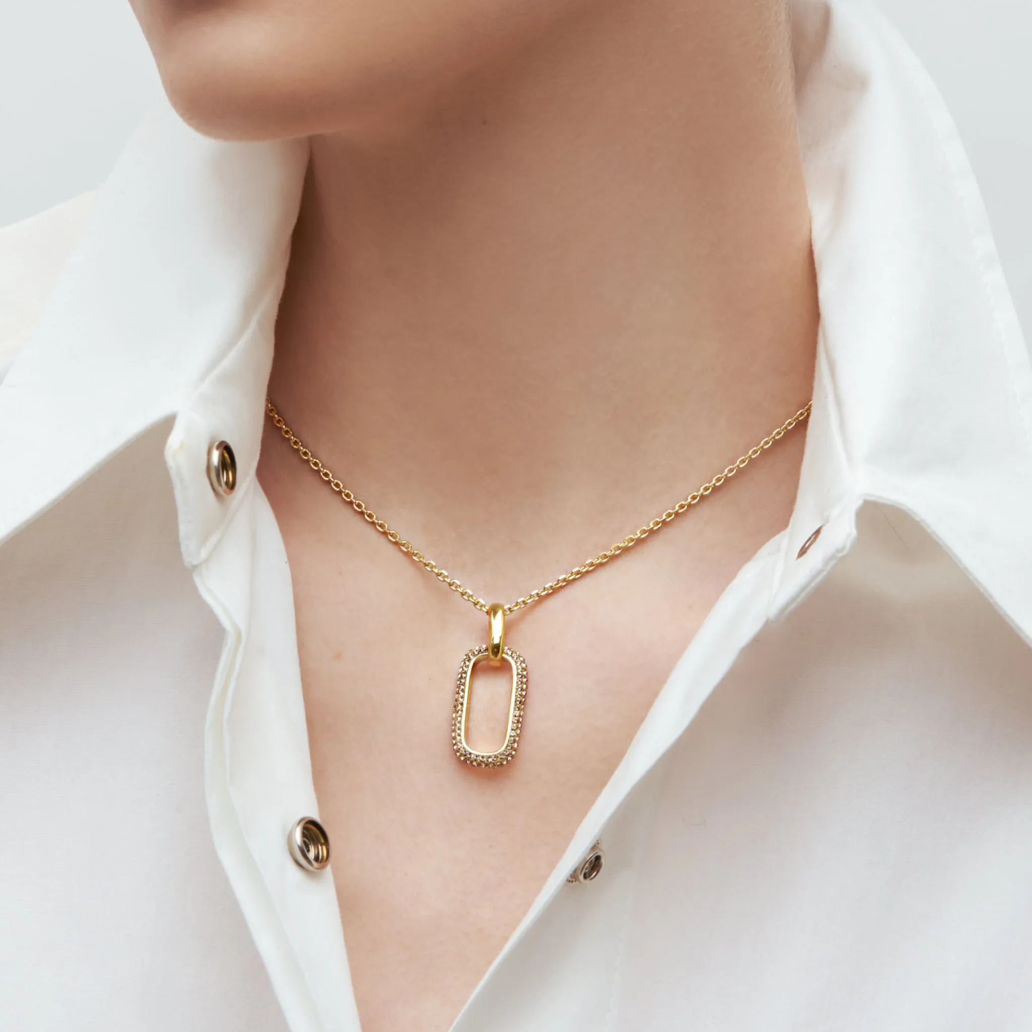 Sparkle Link Necklace